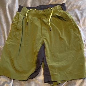 Lululemon Forest green shorts